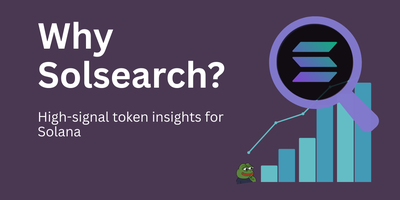 Why solsearch?